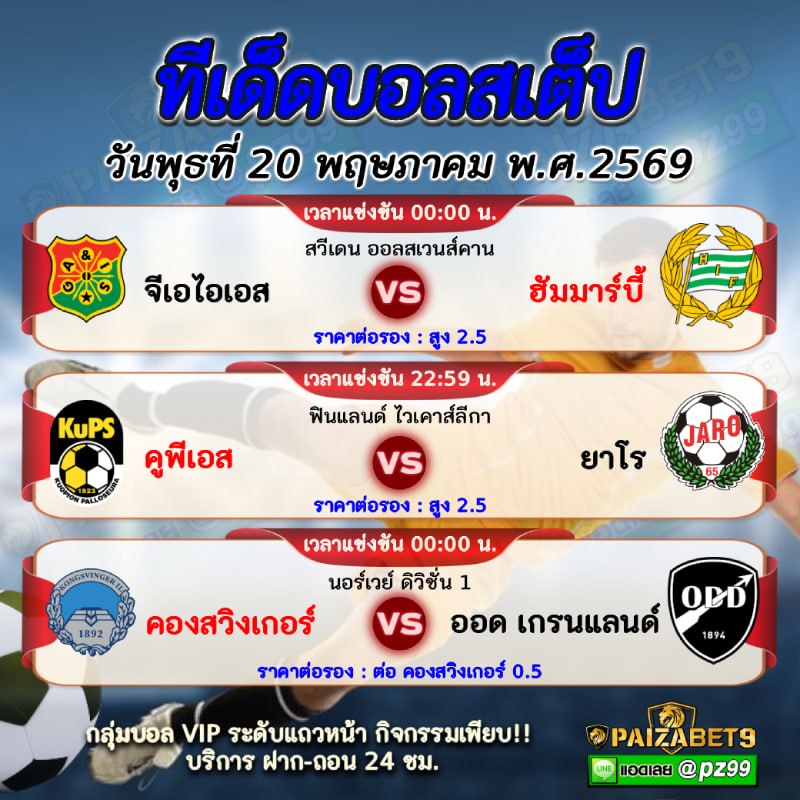 ทีเด็ดบอลสเต็ป