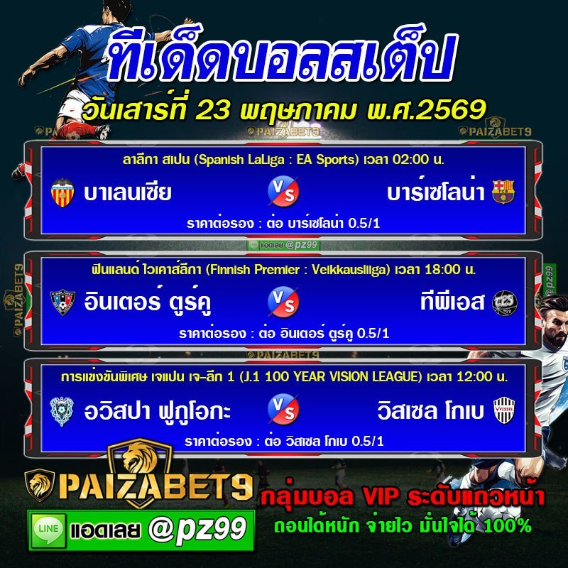 ทีเด็ดบอลสเต็ป